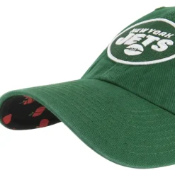 Hats|Women^New York Jets Women's '47 Green Confetti Icon Clean Up Adjustable Hat