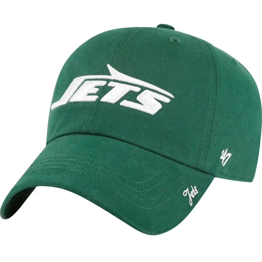 Hats|Women^New York Jets Women's '47 Green Miata Clean Up Adjustable Hat