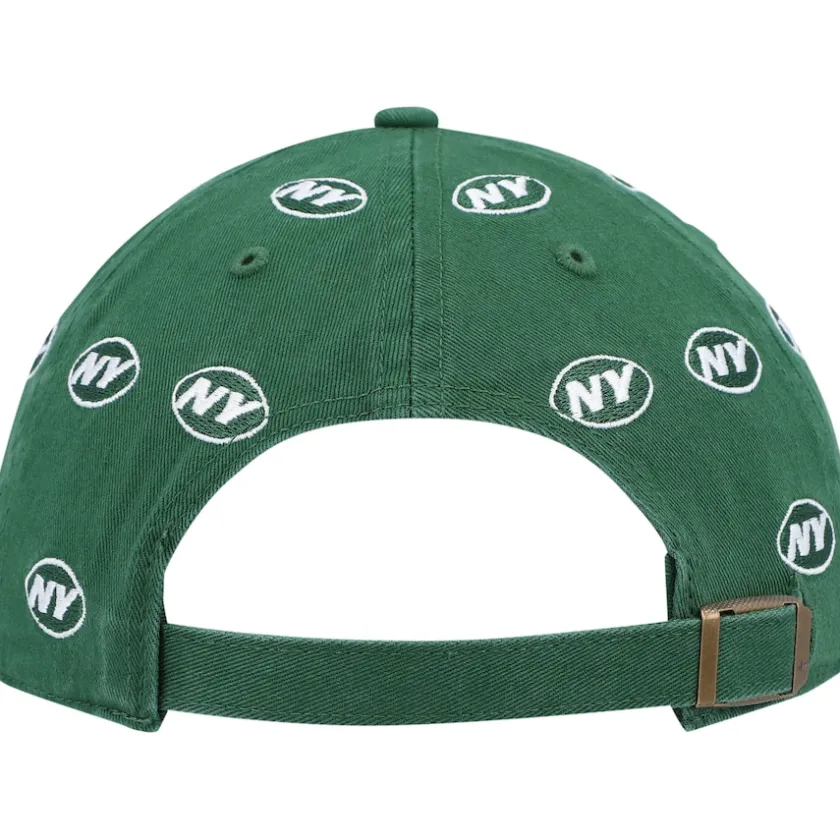 Hats|Women^New York Jets Women's '47 Green Confetti Clean Up Adjustable Hat