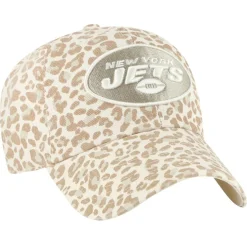 Hats|Women^New York Jets Women's '47 Natural Panthera Clean Up Adjustable Hat