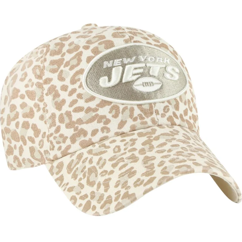 Hats|Women^New York Jets Women's '47 Natural Panthera Clean Up Adjustable Hat