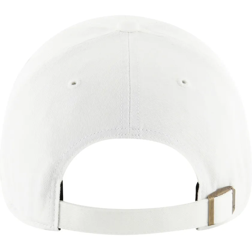 Hats|Women^New York Jets Women's '47 White Ballpark Cheer Clean Up Adjustable Hat