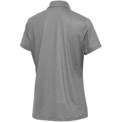 Polos^New York Jets Women's Antigua White/Black Rings Polo