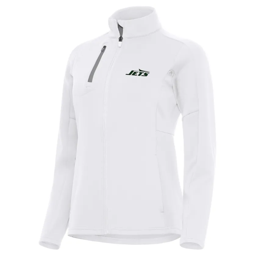 Jackets^New York Jets Women's Antigua White Generation Full-Zip Jacket