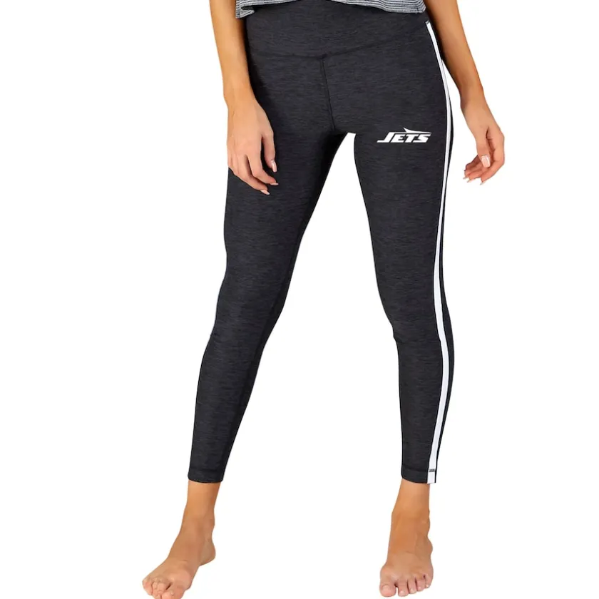 Shorts & Pants^New York Jets Women's Concepts Sport Charcoal Centerline Knit Leggings
