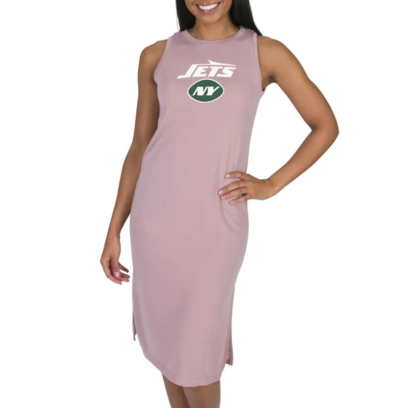 Dresses & Skirts^New York Jets Women's Concepts Sport Pink Astoria Nightdress
