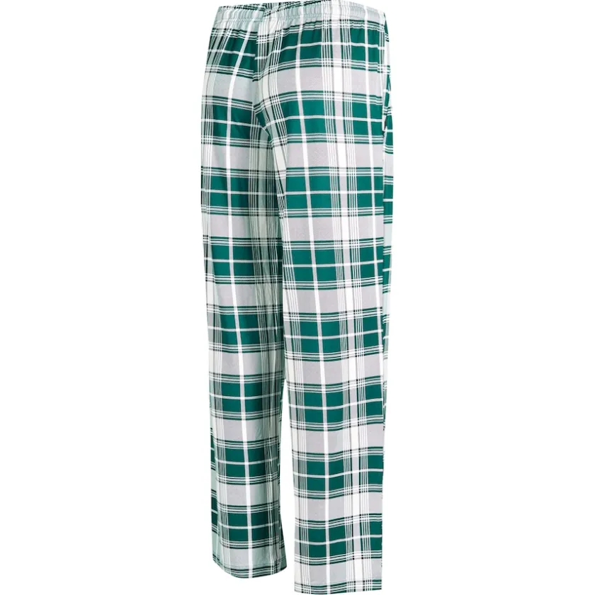 Underwear & Sleepwear^New York Jets Women's Concepts Sport Green Ashford Plaid Knit Pants
