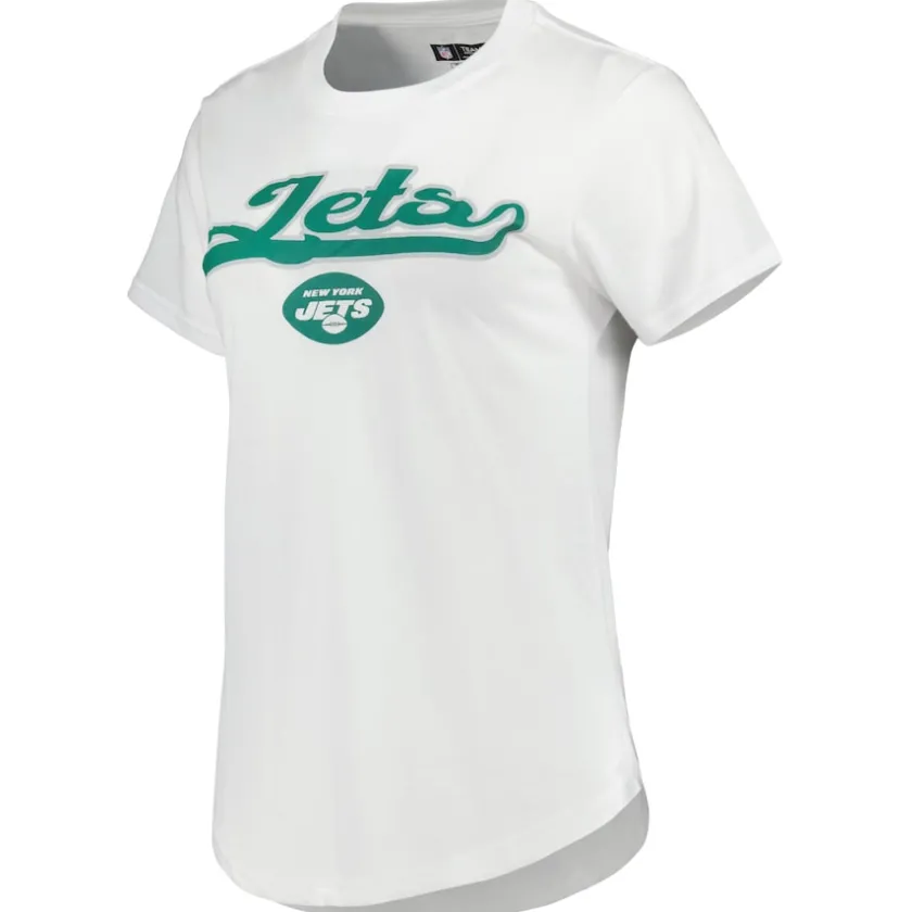 Underwear & Sleepwear^New York Jets Women's Concepts Sport White/Charcoal Sonata T-Shirt & Leggings Sleep Set