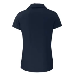 Polos^New York Jets Women's Cutter & Buck Navy Daybreak Eco Recycled V-neck Polo