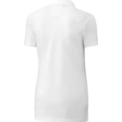 Polos^New York Jets Women's Cutter & Buck White Advantage DryTec Tri-Blend Pique Polo