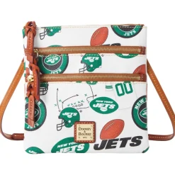Accessories|Purses^New York Jets Women's Dooney & Bourke Triple-Zip Crossbody Bag