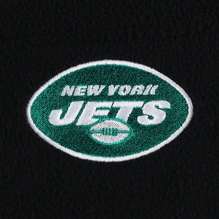 Jackets^New York Jets Women's Dunbrooke Black Hayden Polar Fleece Full-Zip Jacket