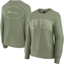 Sweatshirts & Fleece|Women^New York Jets Women's Fanatics Green Elements Pullover Sweatshirt
