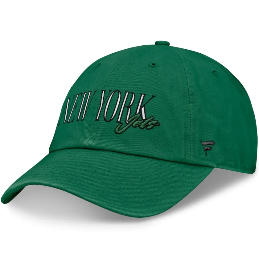 Hats|Women^New York Jets Women's Fanatics Kelly Green City Adjustable Hat