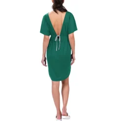 Swimsuits^New York Jets Women's G-III 4Her By Carl Banks Green Versus Swim Cover-Up