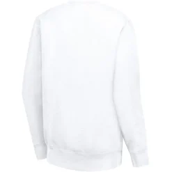 Sweatshirts & Fleece|Women^New York Jets Women's G-III 4Her By Carl Banks White Large Round Team Graphic Fleece Pullover Sweatshirt