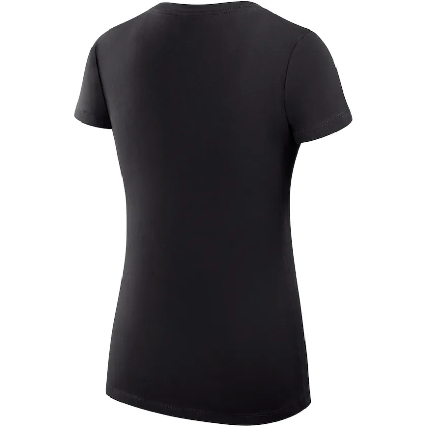 T-Shirts|Women^New York Jets Women's G-III 4Her By Carl Banks Black Team Fitted V-Neck T-Shirt