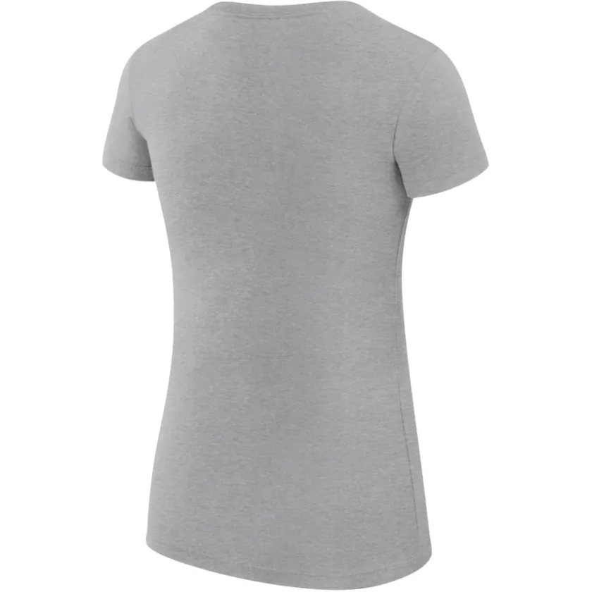Jackets^New York Jets Women's G-III 4Her By Carl Banks Heather Gray Football Girls Fitted T-Shirt