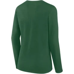 T-Shirts|Women^New York Jets Women's Green Grip Long Sleeve T-Shirt