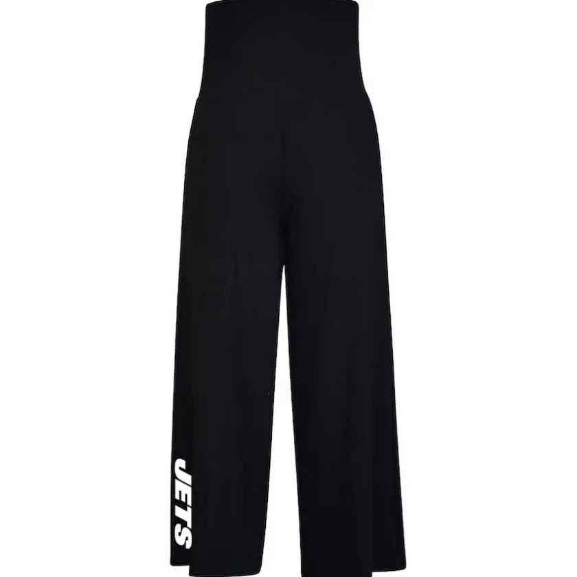 Shorts & Pants^New York Jets Women's Kiya Tomlin Black Culotte Lounge Pants