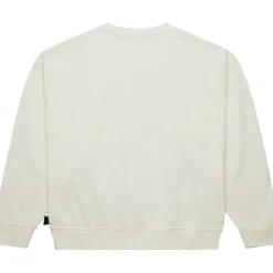 Sweatshirts & Fleece|Women^New York Jets Women's Mitchell & Ness Cream Throwback Logo 3.0 Pullover Sweatshirt
