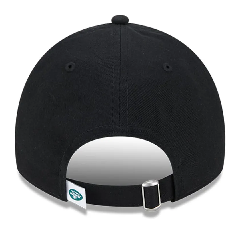 Hats|Women^New York Jets Women's New Era Black Main Core Classic 2.0 9TWENTY Adjustable Hat