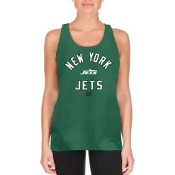 T-Shirts|Women^New York Jets Women's New Era Green 2024 NFL Training Camp Tank Top
