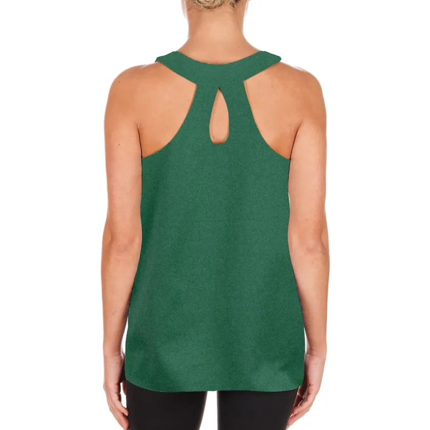 T-Shirts|Women^New York Jets Women's New Era Green 2024 NFL Training Camp Tank Top
