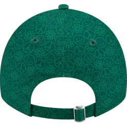 Hats|Women^New York Jets Women's New Era Green Smiley 9TWENTY Adjustable Hat