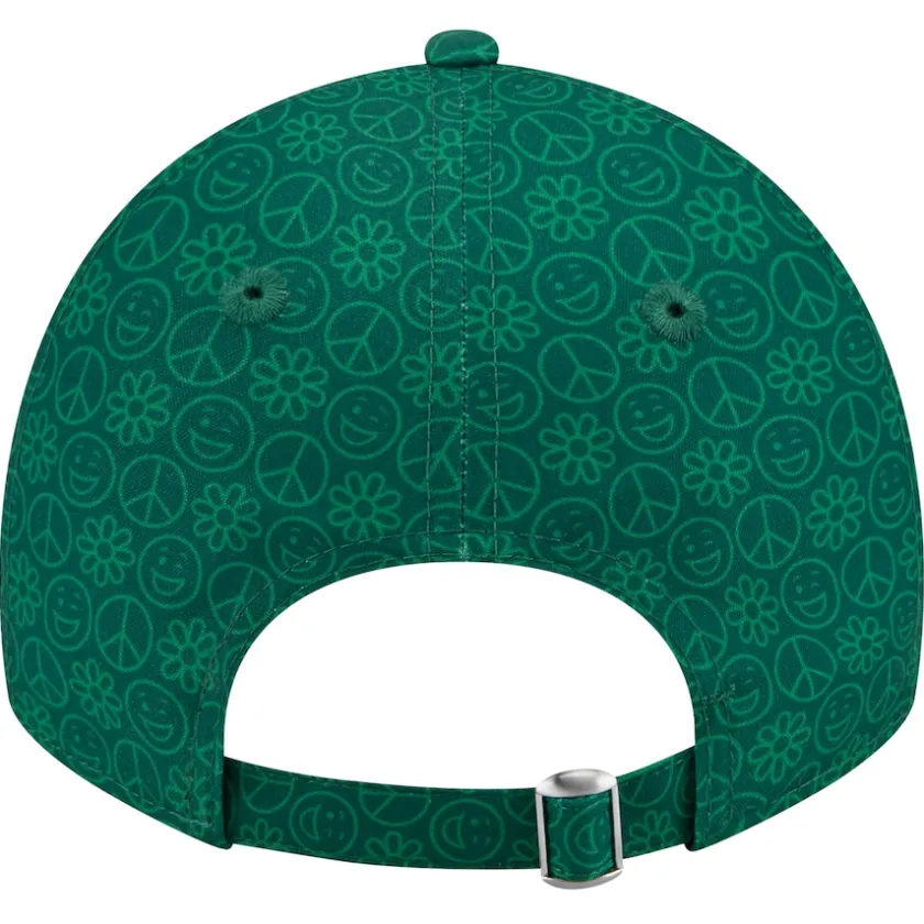 Hats|Women^New York Jets Women's New Era Green Smiley 9TWENTY Adjustable Hat