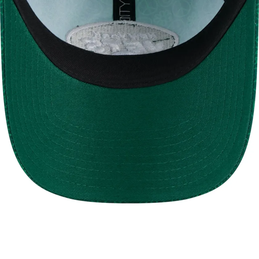 Hats|Women^New York Jets Women's New Era Green Smiley 9TWENTY Adjustable Hat