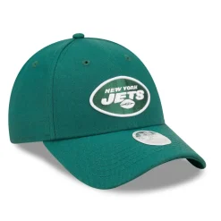 Hats|Women^New York Jets Women's New Era Green Simple 9FORTY Adjustable Hat