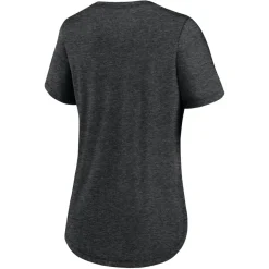 T-Shirts|Women^New York Jets Women's Nike Heather Black Fashion Tri-Blend T-Shirt
