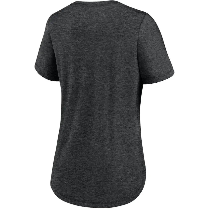 T-Shirts|Women^New York Jets Women's Nike Heather Black Fashion Tri-Blend T-Shirt