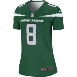 T-Shirts|Women^New York Jets Women's Nike Aaron Rodgers Gotham Green Team Legend Player Performance Top