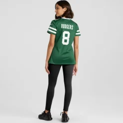 Jerseys|Women^New York Jets Women's Nike Aaron Rodgers Legacy Green Game Jersey