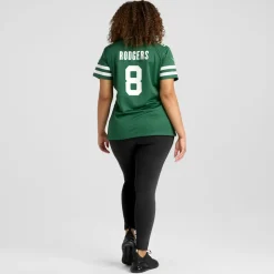 Jerseys|Women^New York Jets Women's Nike Aaron Rodgers Legacy Green Game Jersey