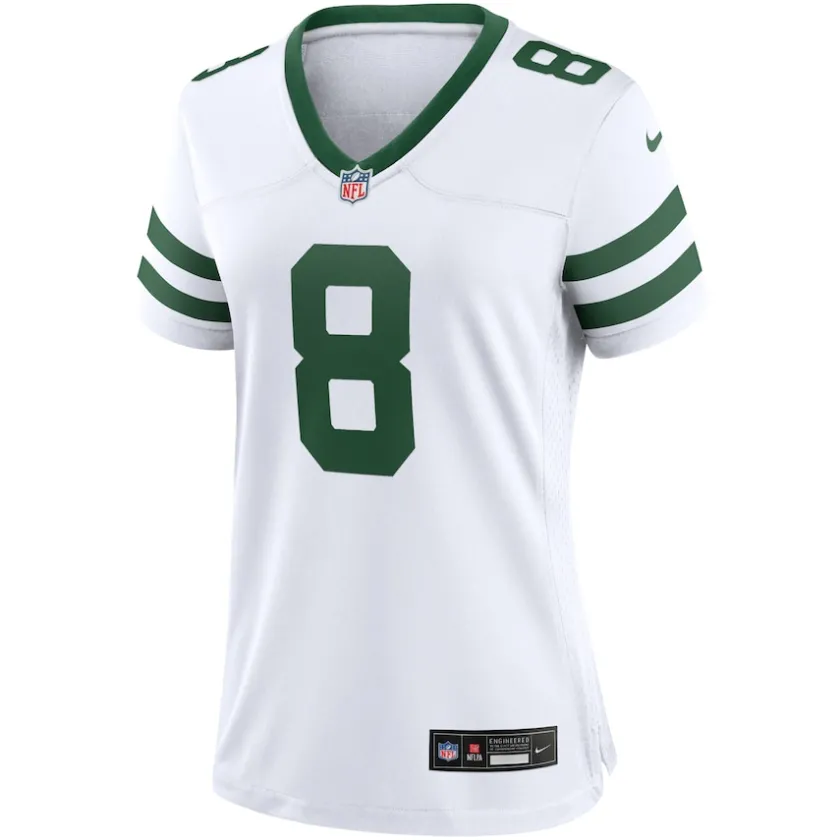 Jerseys|Women^New York Jets Women's Nike Aaron Rodgers Legacy White Game Jersey