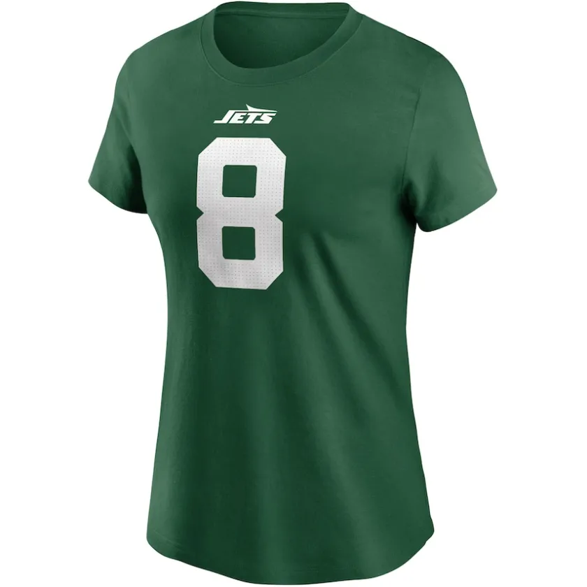 T-Shirts|Women^New York Jets Women's Nike Aaron Rodgers Legacy Green Name & Number T-Shirt