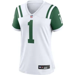 Jerseys|Women^New York Jets Women's Nike Ahmad Sauce Gardner White Classic Alternate Game Jersey