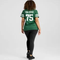 Jerseys|Women^New York Jets Women's Nike Alijah Vera-Tucker Legacy Green Team Game Jersey