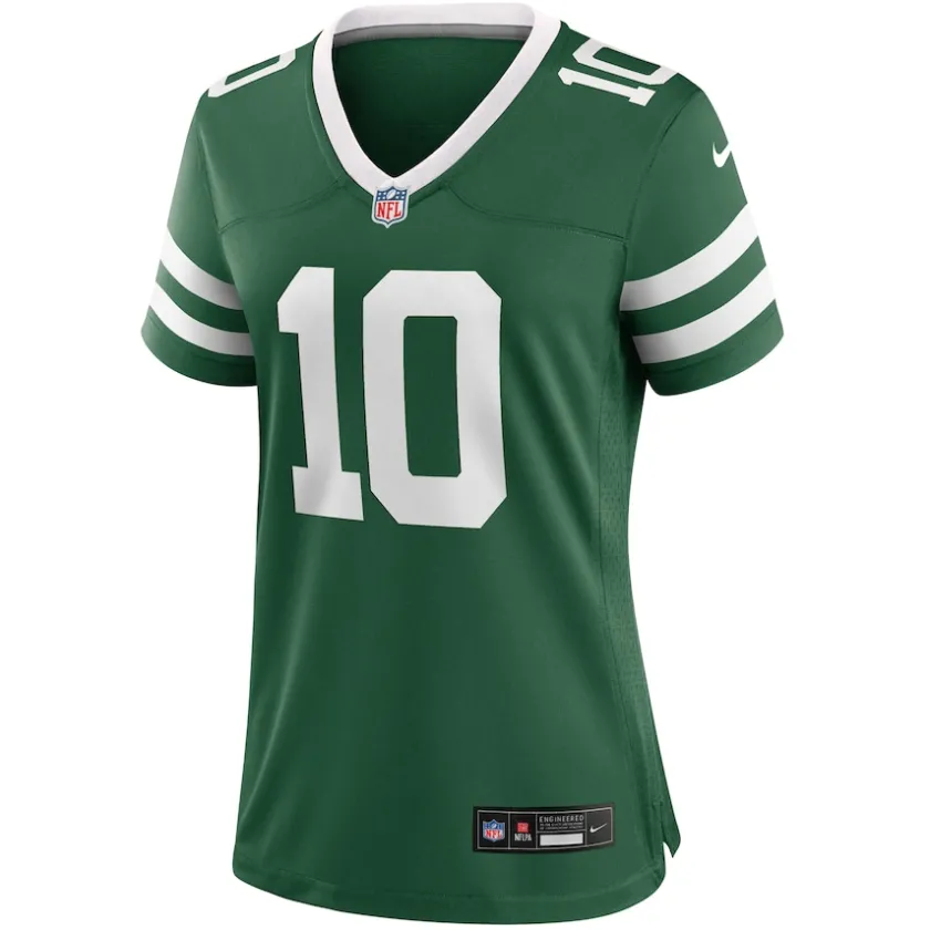Jerseys|Women^New York Jets Women's Nike Allen Lazard Legacy Green Team Game Jersey