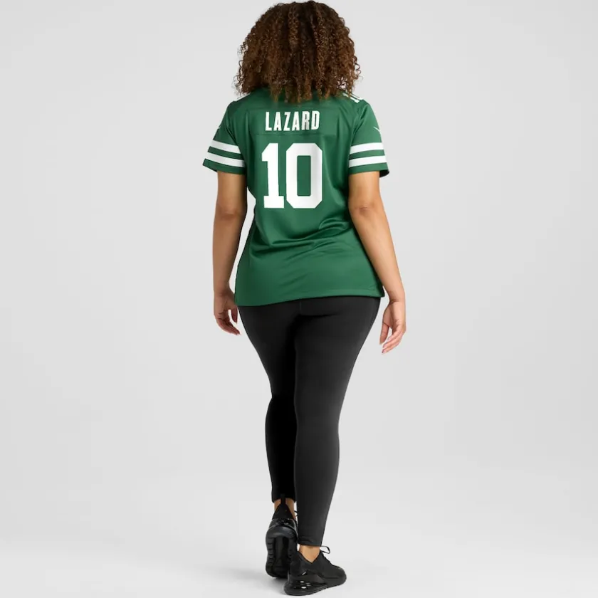 Jerseys|Women^New York Jets Women's Nike Allen Lazard Legacy Green Team Game Jersey
