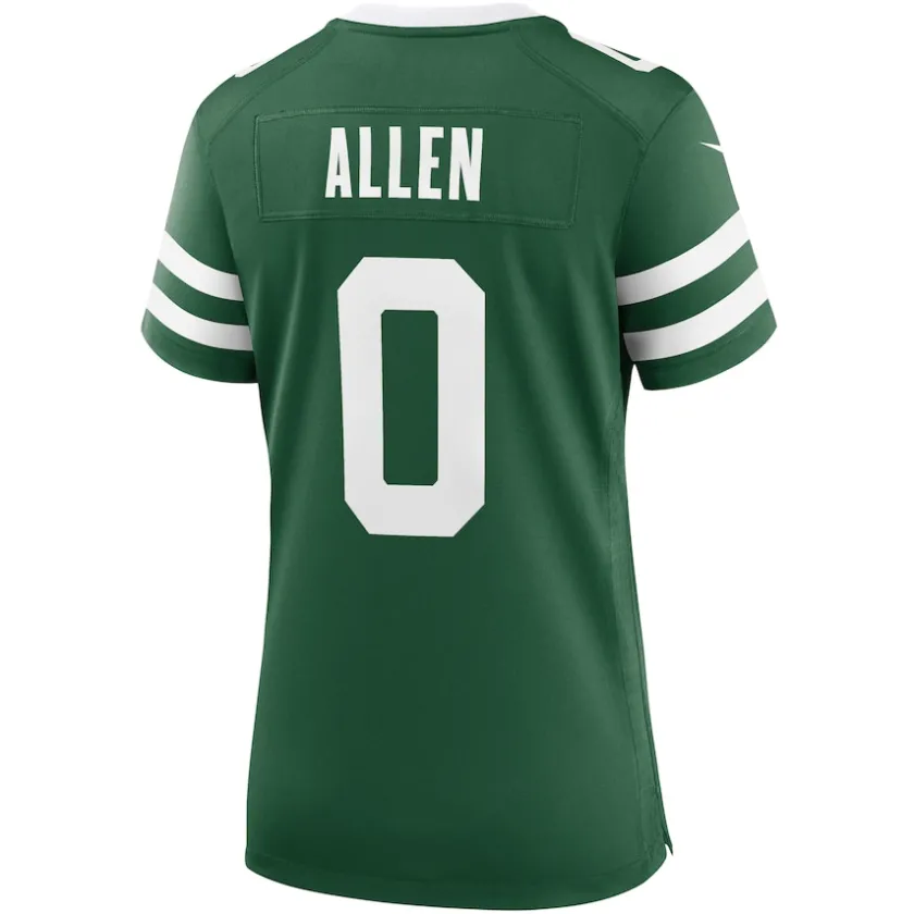 Jerseys|Women^New York Jets Women's Nike Braelon Allen Legacy Green Game Jersey