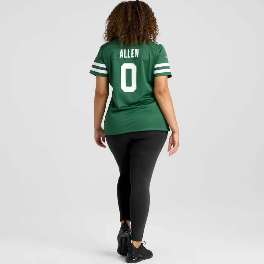 Jerseys|Women^New York Jets Women's Nike Braelon Allen Legacy Green Game Jersey