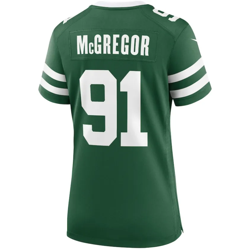 Jerseys|Women^New York Jets Women's Nike Braiden McGregor Legacy Green Team Game Jersey