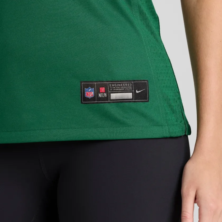 Jerseys|Women^New York Jets Women's Nike Breece Hall Legacy Green Game Jersey