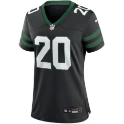 Jerseys|Women^New York Jets Women's Nike Breece Hall Legacy Black Alternate Game Jersey