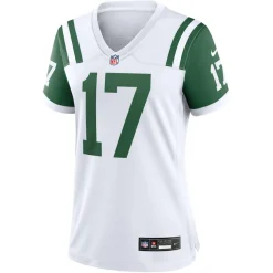 Jerseys|Women^New York Jets Women's Nike Davante Adams White Classic Alternate Game Jersey