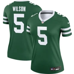 Jerseys|Women^New York Jets Women's Nike Garrett Wilson Legacy Green Legend Player Performance Top